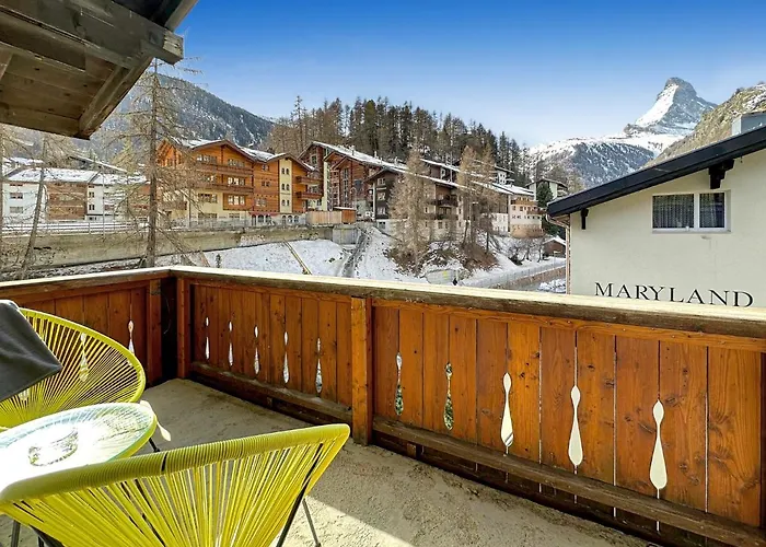 דירה Eagle With Splendid And Direct View Of The Matterhorn